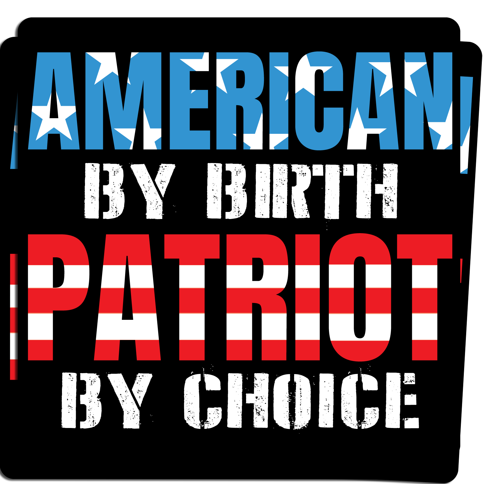 American by Birth' Bumper Sticker #BP127