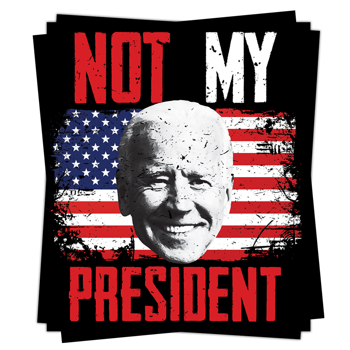 "Not my President" - Decal