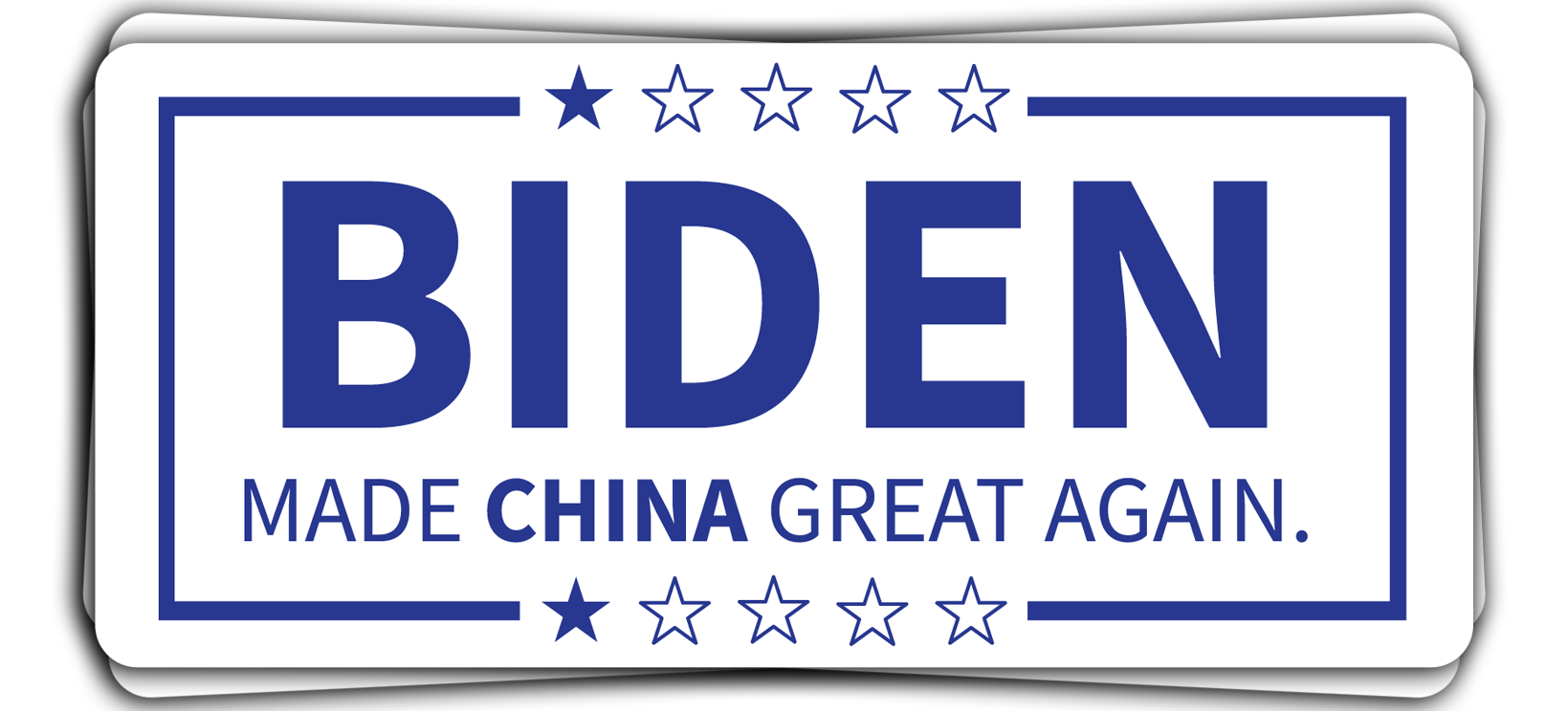 "Biden Made China Great Again" - Decal