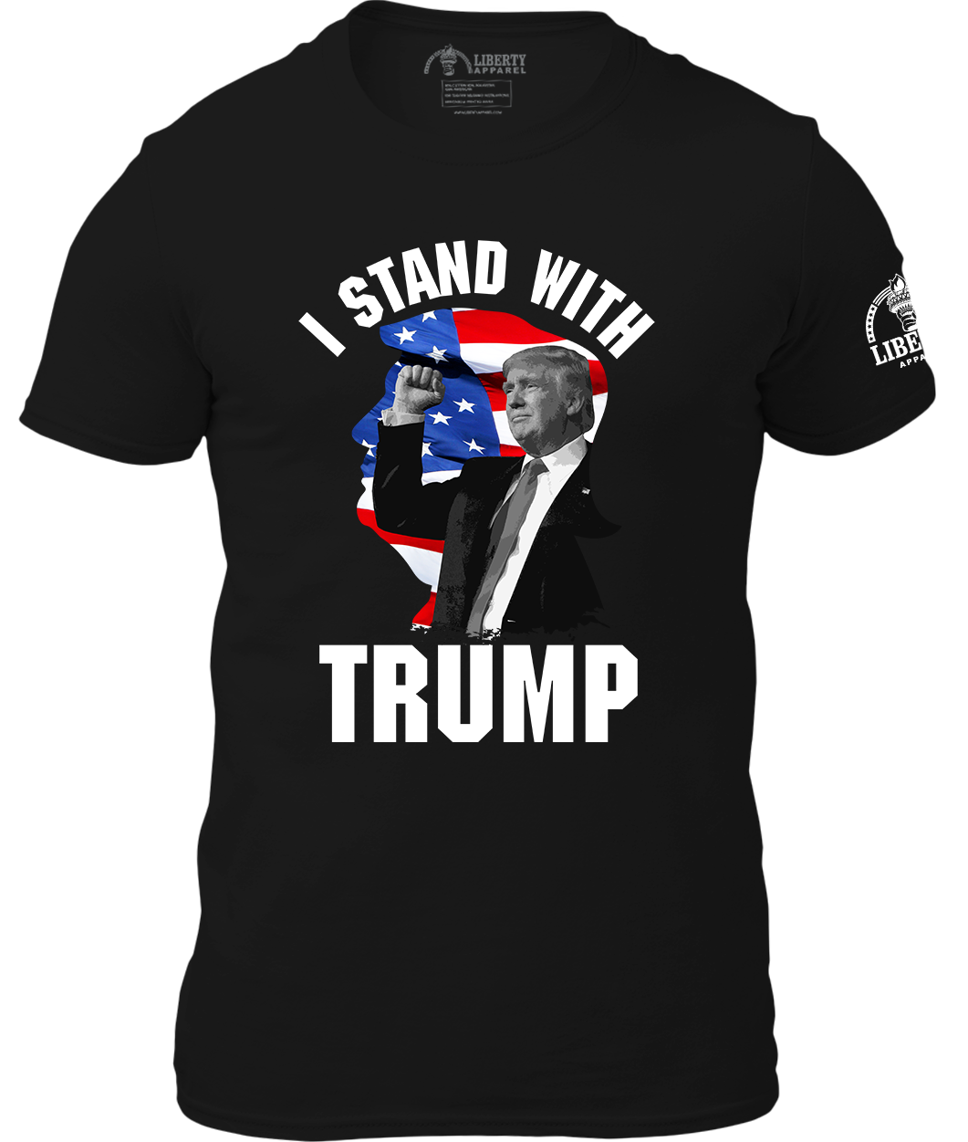 I Stand With Trump Silhouette