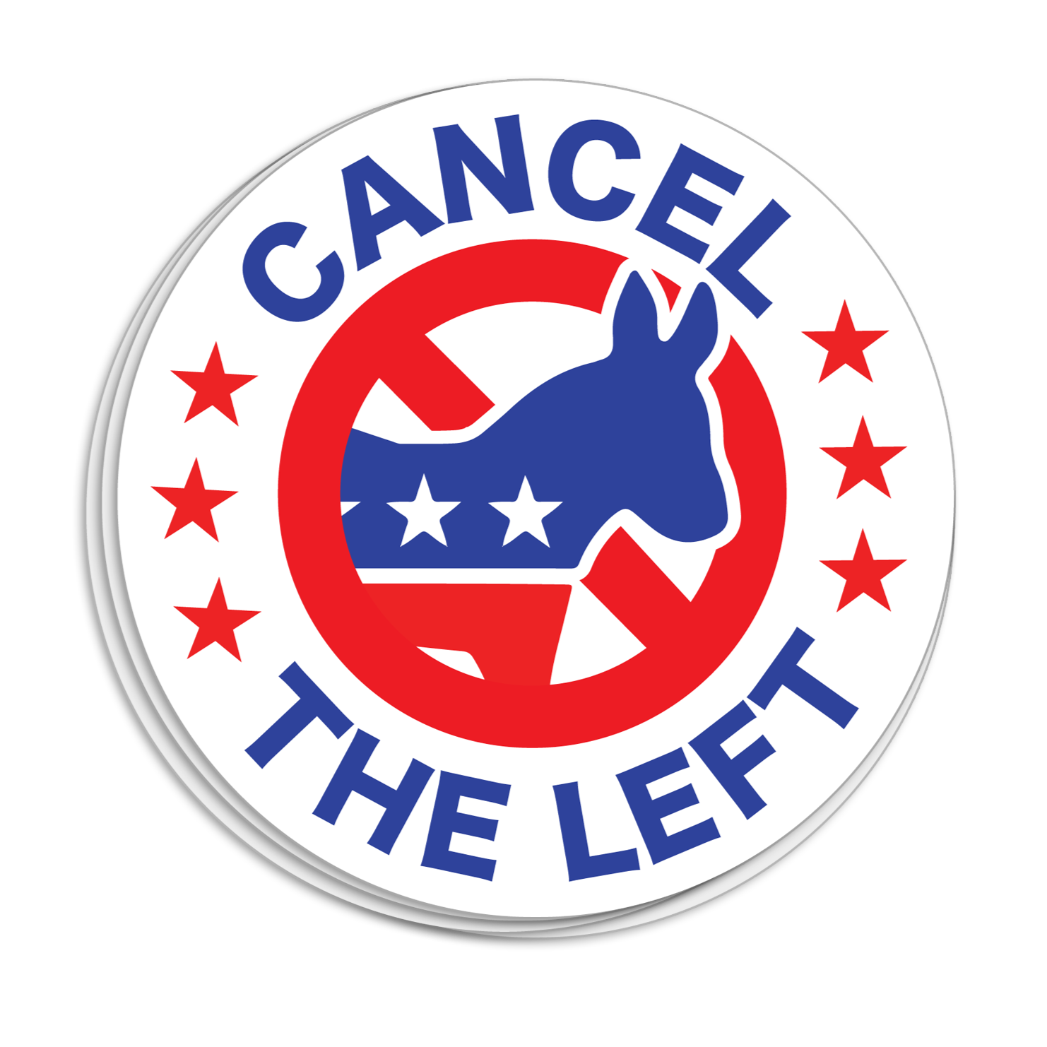 Cancel The Left - Decal