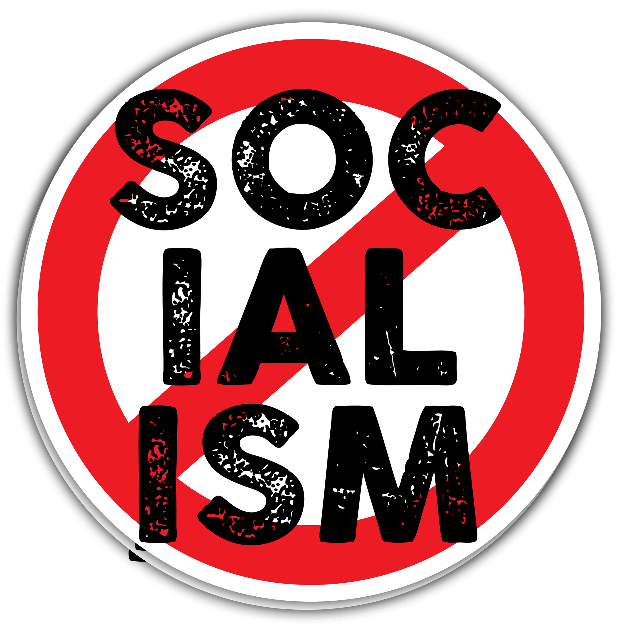"No Socialism" - Decal