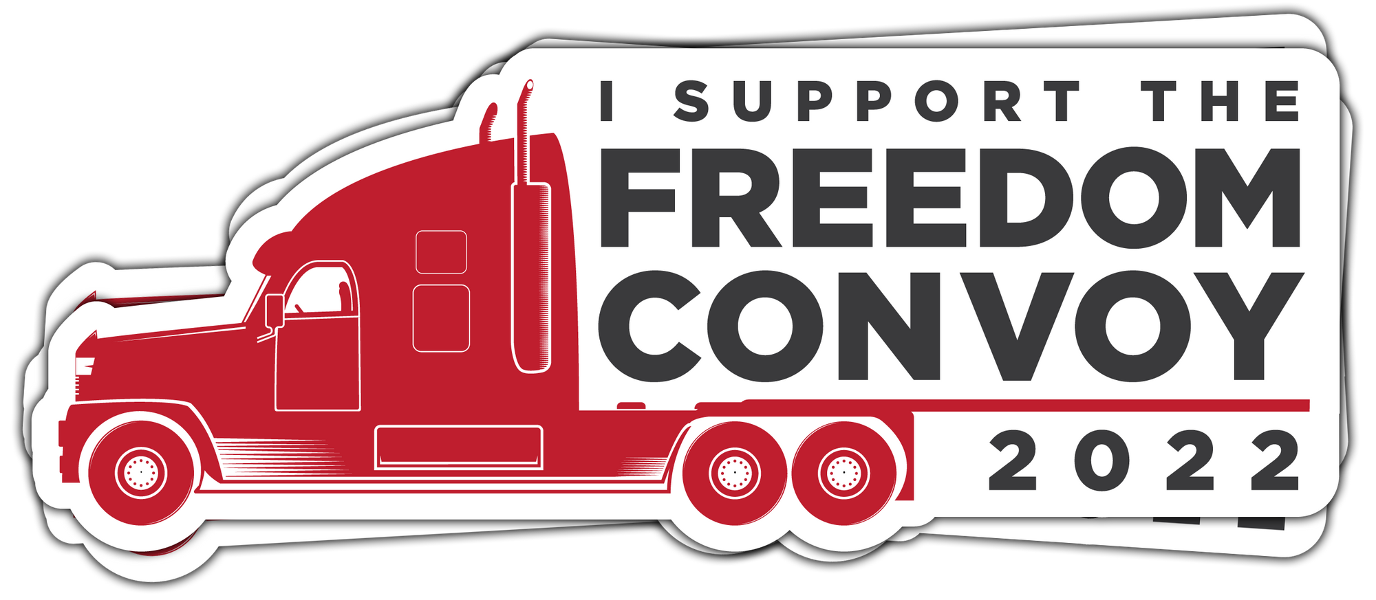 "Freedom Convoy" - Decal