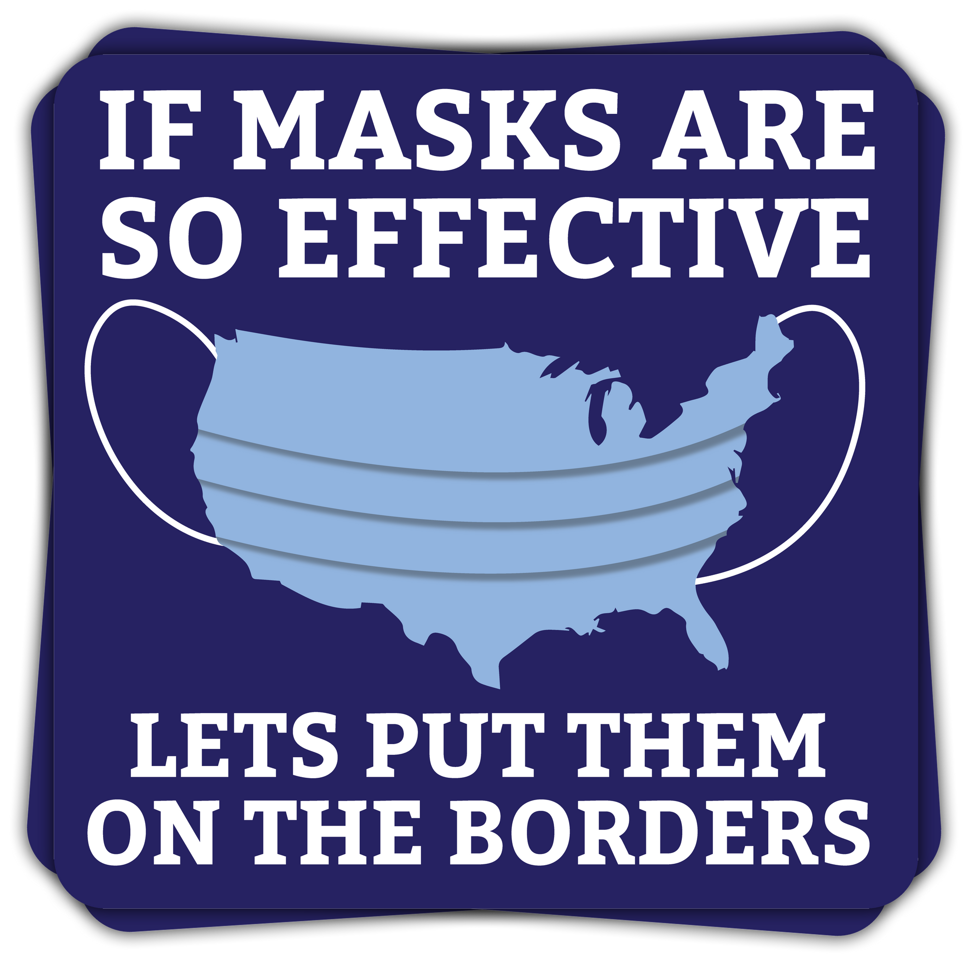 "Mask Border" - Decal