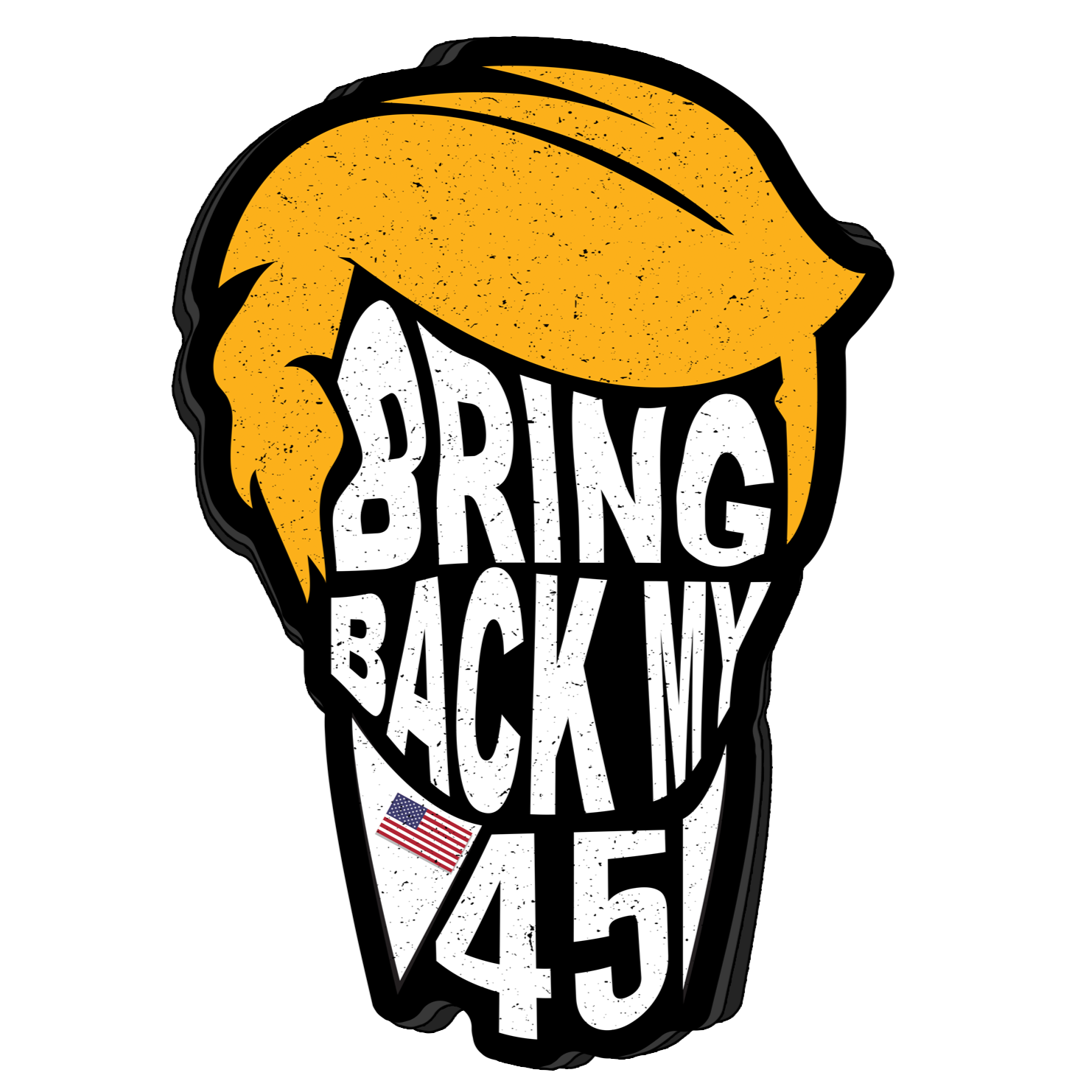 "Bring Back My 45" - Decal