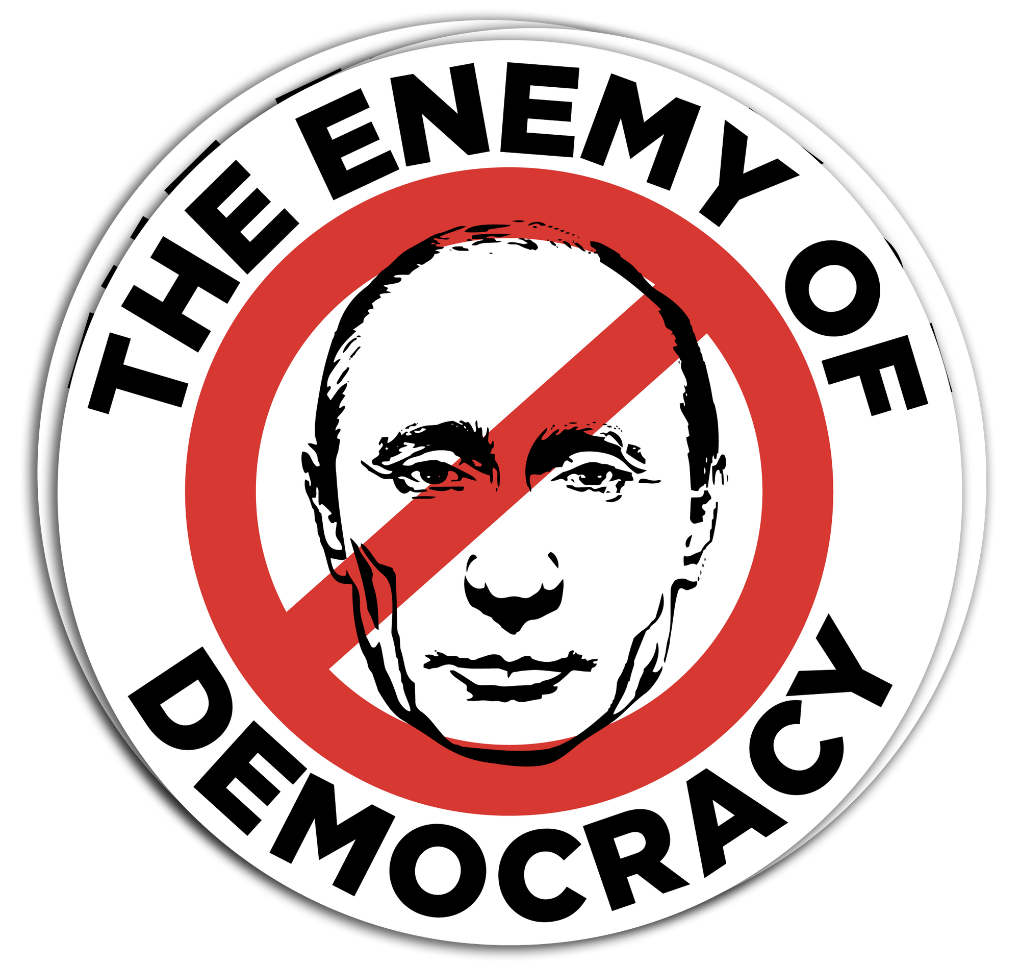 "Putin Enemy" - Decal