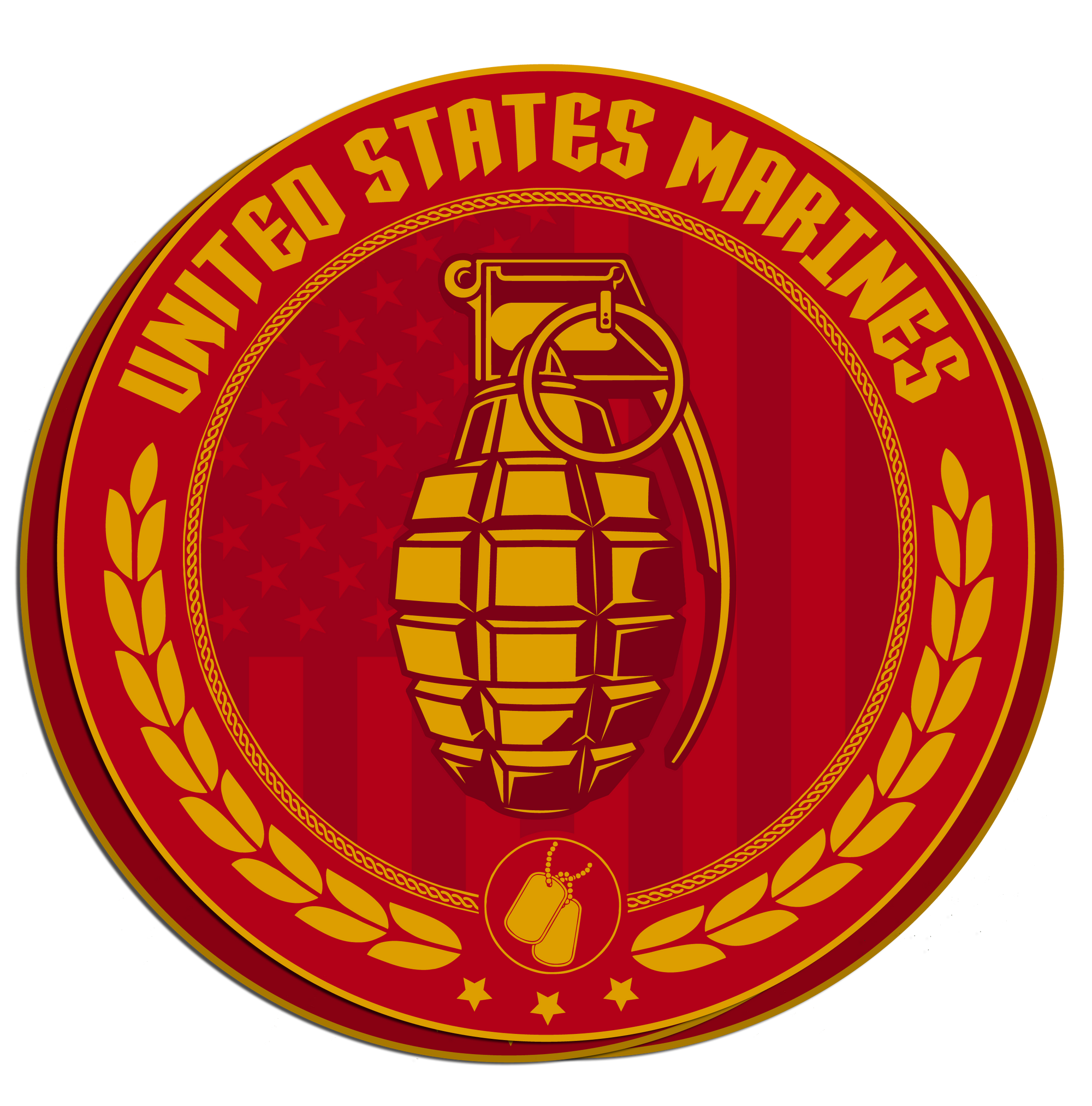 "U.S Marine" - Decal