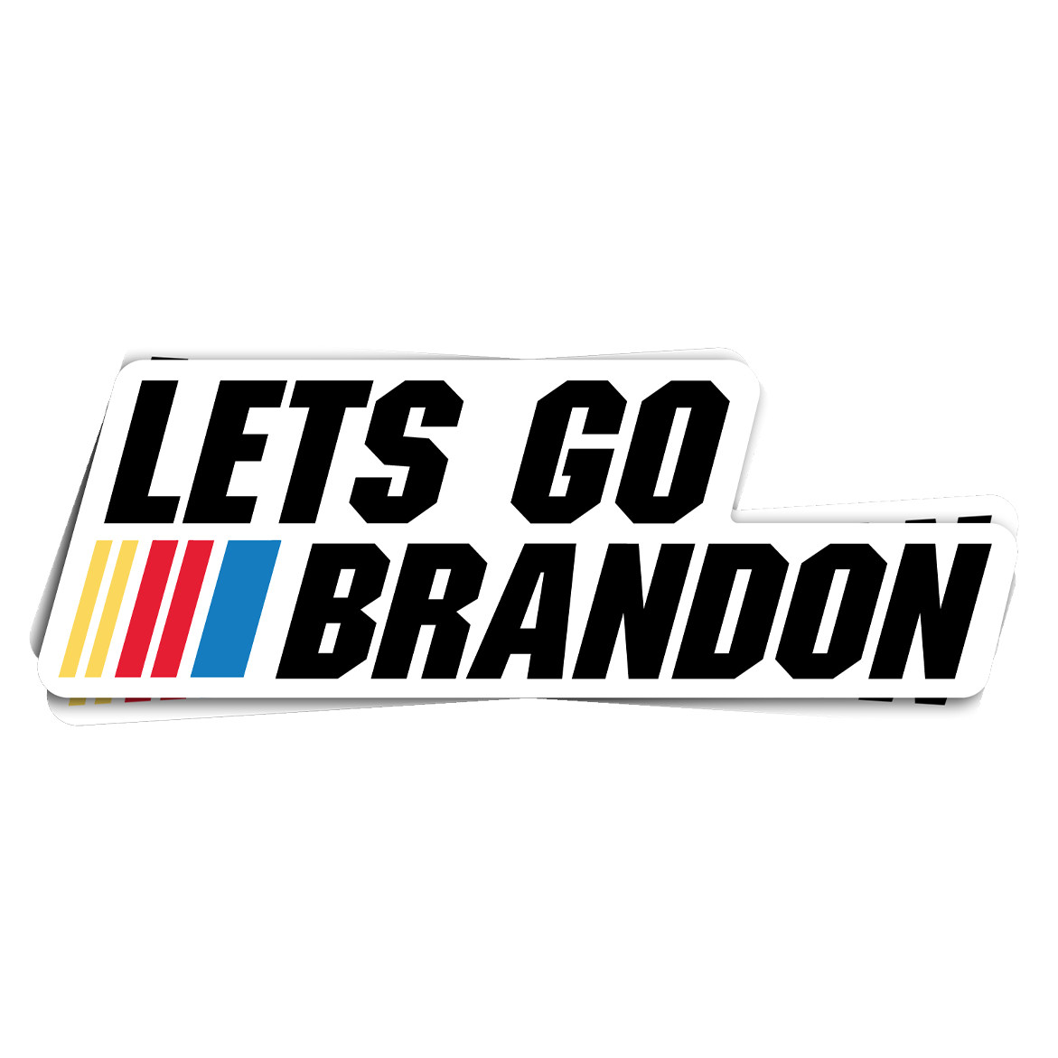 Let's Go Brandon - Patriotic Decal Sticker - Liberty Apparel