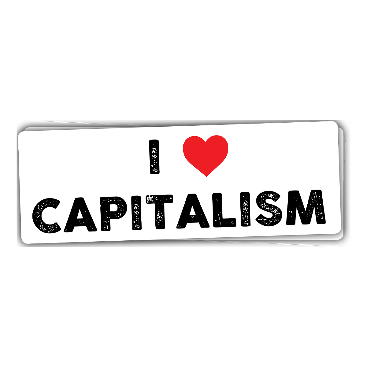 "I <3 Capitalism" - Decal