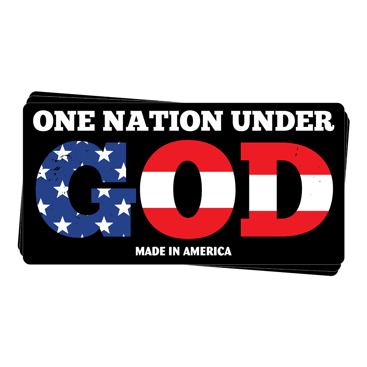 "One Nation Under God" - Decal