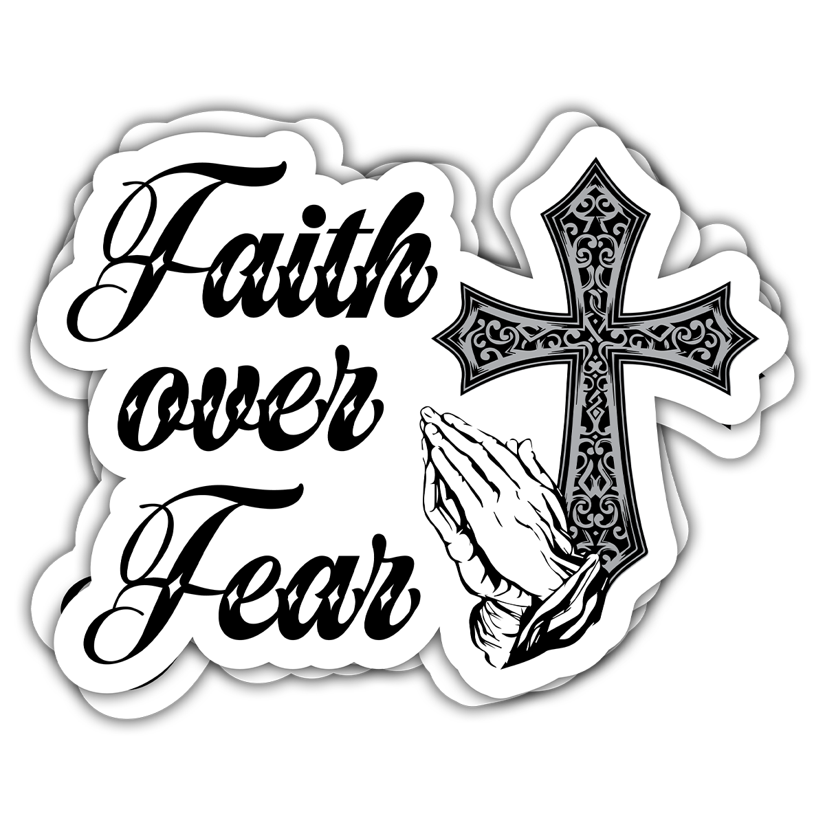 "Faith Over Fear" - Decal
