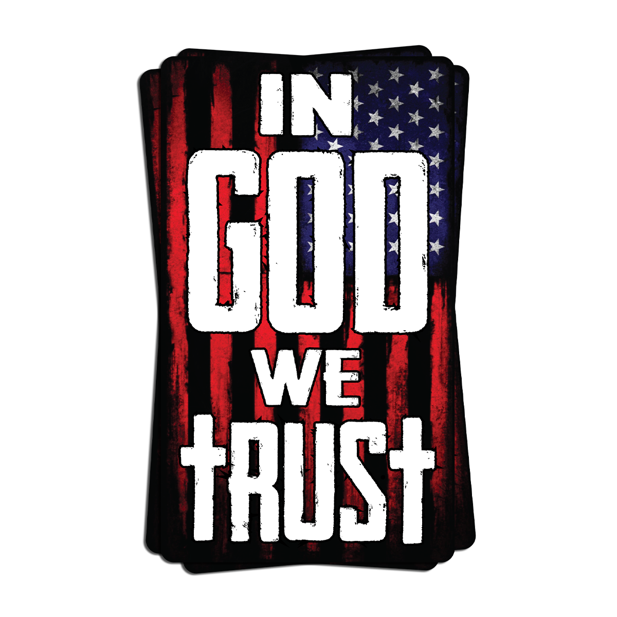 "In God We Trust" - Decal