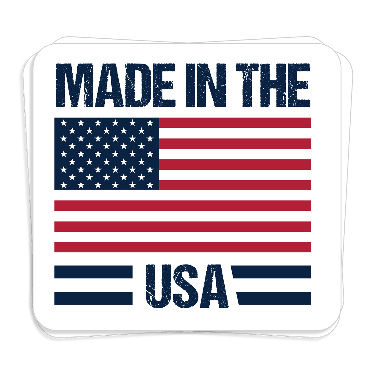 "Made In The USA 2 " - Decal