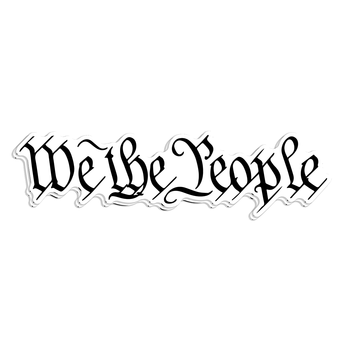 "We The People" - Decal